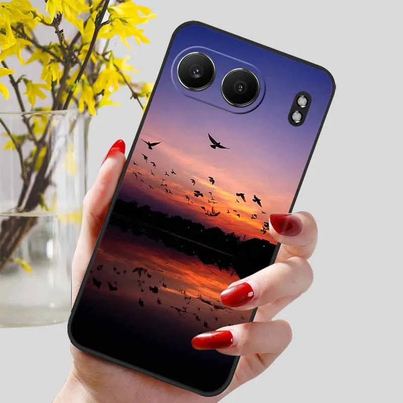 Luxurious Soft TPU Silicone Phone Cover - Beautiful Protective Back Shell
