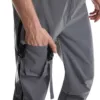 Holographic Reflective Rave Cargo Pants Streetwear Unique Men's Reflective Rave Bottoms Festival Fit 6