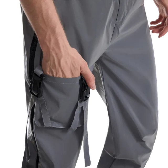 Holographic Reflective Cargo Pants 6