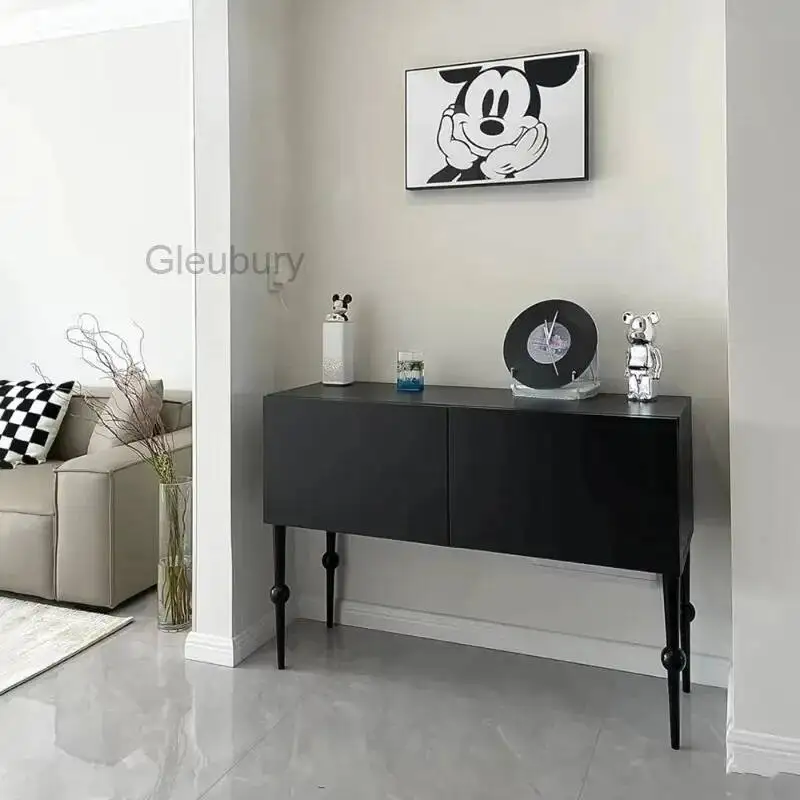 Nordic Trendy Hallway Table Unique Luxury Portable Beauty Corner Table Space Saving Tabel Console Hallway Table Furniture