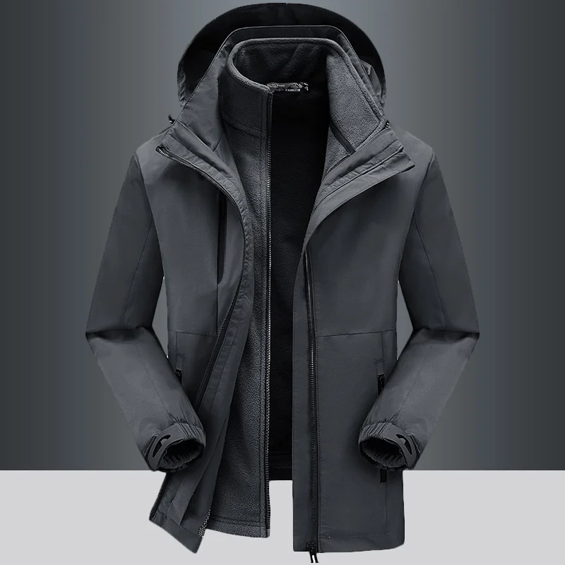 Winter Military Jackets Outdoor Windbreaker Sport Withzipper Heavy Camping Trekking Motorcycle Mountaineering Retro Baseball