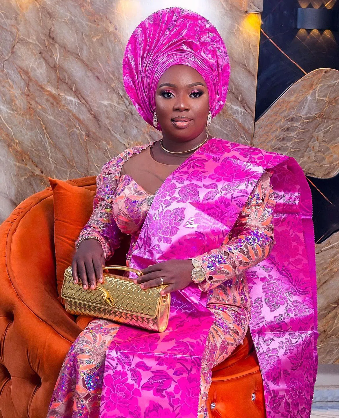2025 Nigerian Fashion SEGO Headtie Gele African Wedding Aso  display picture 1