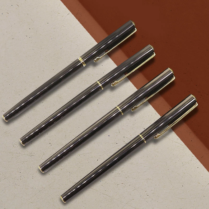 Pure Metal 0.38mm Extra Fine Fountain Pen Fine Gift Pensstudent School