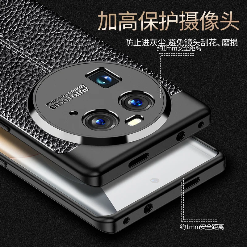 OPPO Find X6 ̽ Ŀ Find X6 Pro Capas Shockproof Armor Phone   Ʈ TPU  Fundas OPPO Find X6 Ŀ
