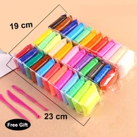 36 Colors Air Dry Plasticine Modeling Clay Educational 5D Toy For Children Gift Play Dough Light Playdough Slimes Kids Polymer 2