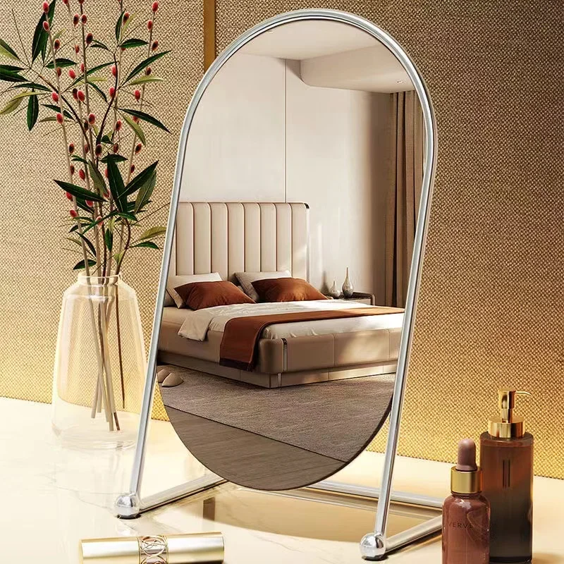 

Decorative Standing Mirror Cute Shower Makeup Dressing Table Mirror Based Espelhos De Paredes Home And Decoration GY50DM