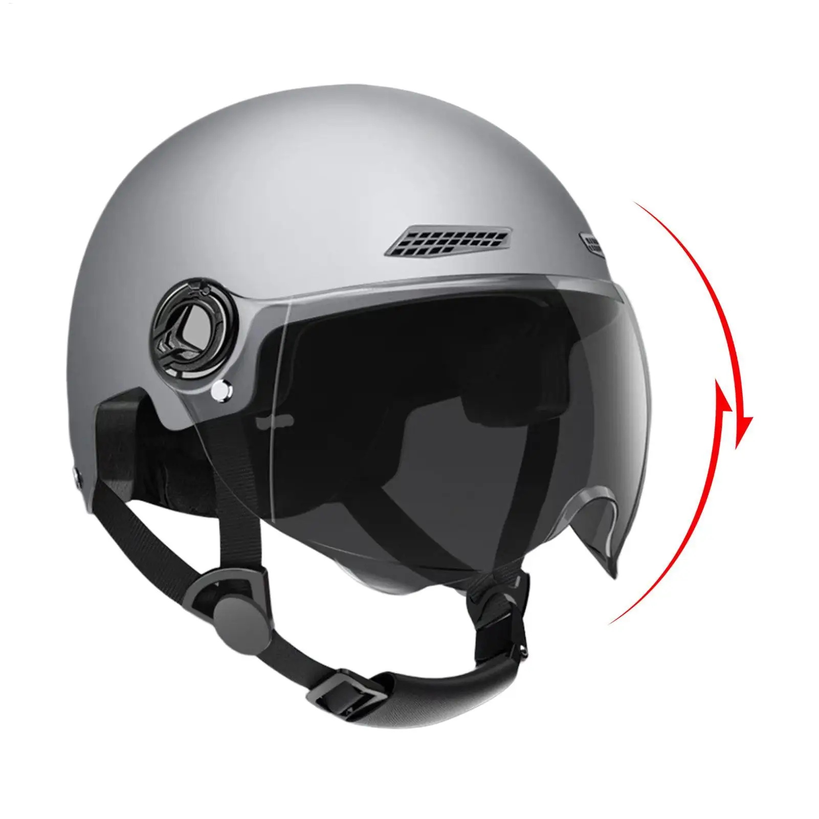 HOT Bicycle Safety Helmet 3C Certified Bike Helmets For Man And Adult Electrics Bicycle Motorcycle Half Helmet With Goggles