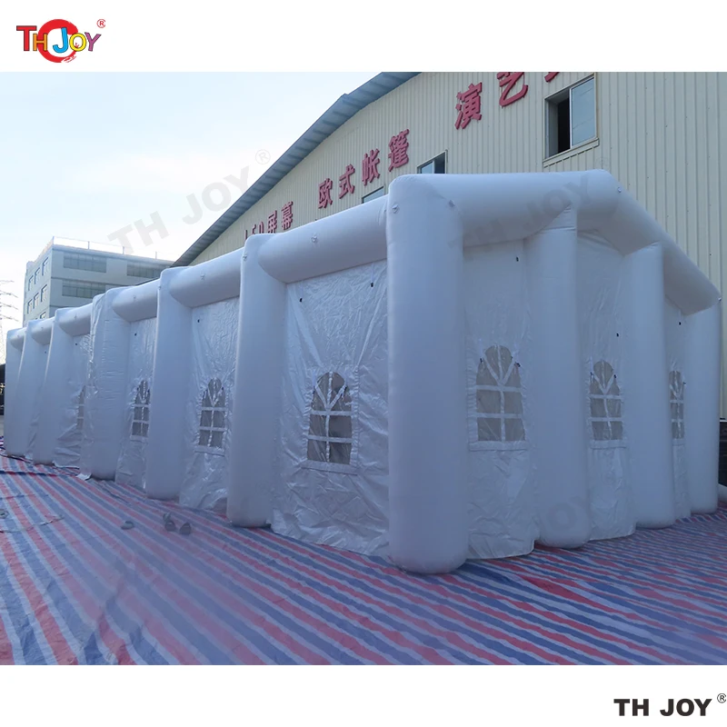 free sea shipping/cnf terms,20x10x5mH constant pvc giant inflatable wedding party tent,inflatable marquee event tent 2