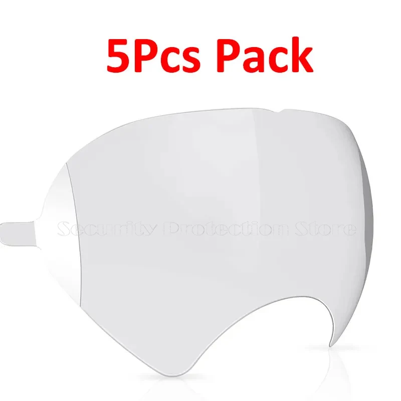 Anti-Oil Scratch Resistant Protective Film for Full Face Respirator Lens