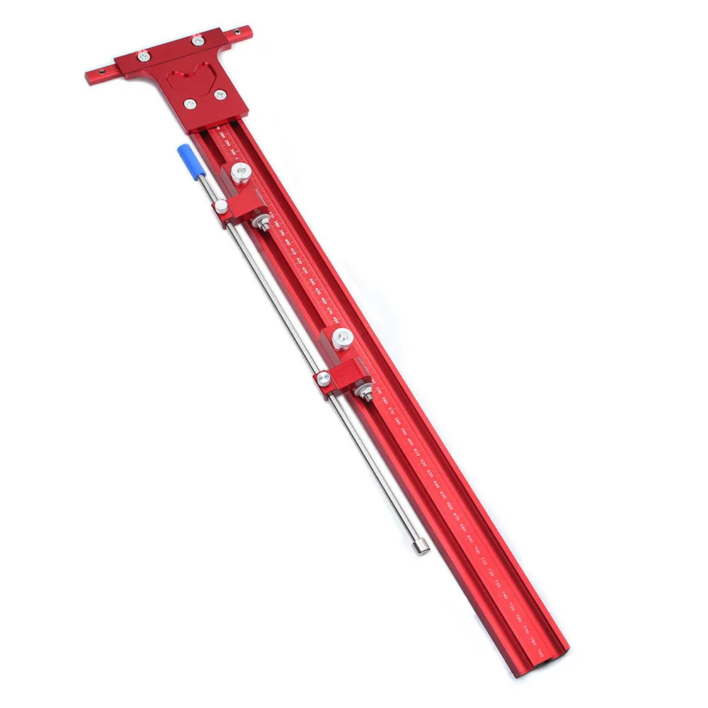 Binario Guida Alluminio Per Sega Circolare 2x1000mm - Taglio Preciso E Dritto - Compatibile Sega Immersione E Router