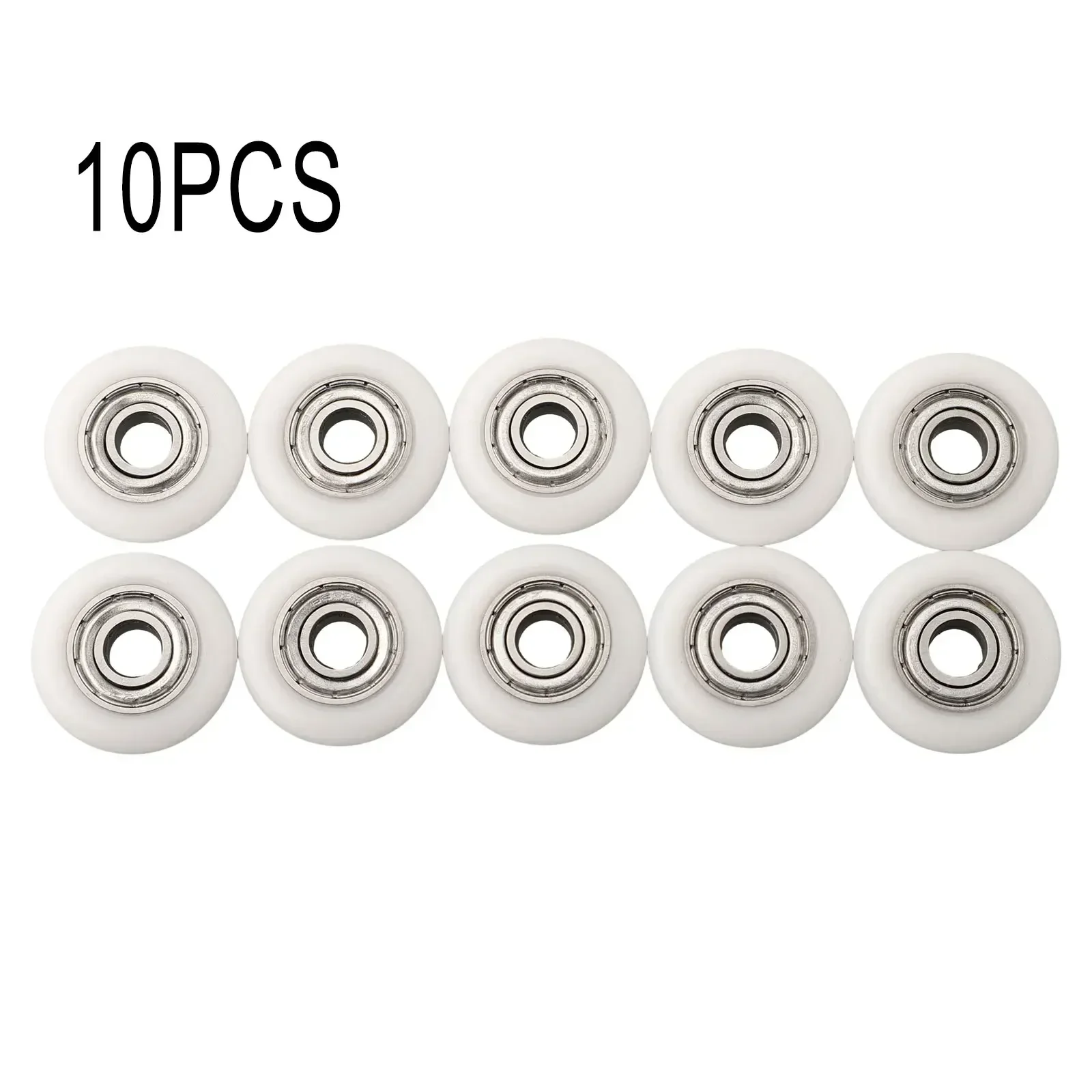Parts Door Pulley Enclosures Shower Cabins Shower Door 6mm Nylon+Carbon Steel Replacement Roller Runner Wheels