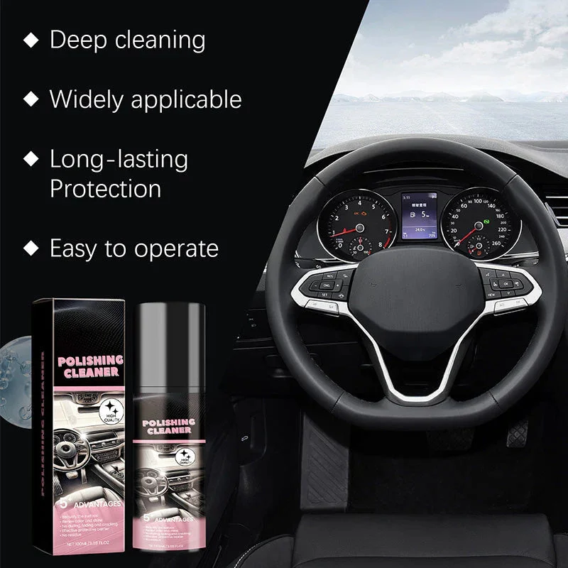 100ml Auto Interior Polish Car Shine Cleaner Interior Detailer Spray Protective Color Fading Repair Car Care Detailing Spray
