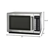 AMANA RCS10TS Medium-Duty Microwave Oven, 1000W 2