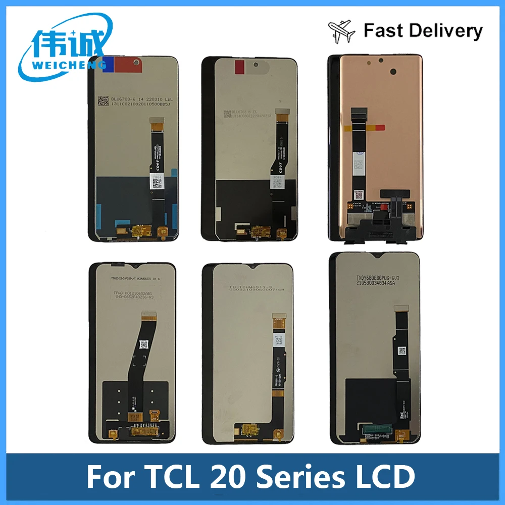 Per Tcl 20 Se T671H Display Lcd Digitizer Per Tcl 20L T774H 20R Lcd 20L + Plus T775H Lcd 20Y 20E 6156D 20B 6159K 20 Pro 5G Lcd