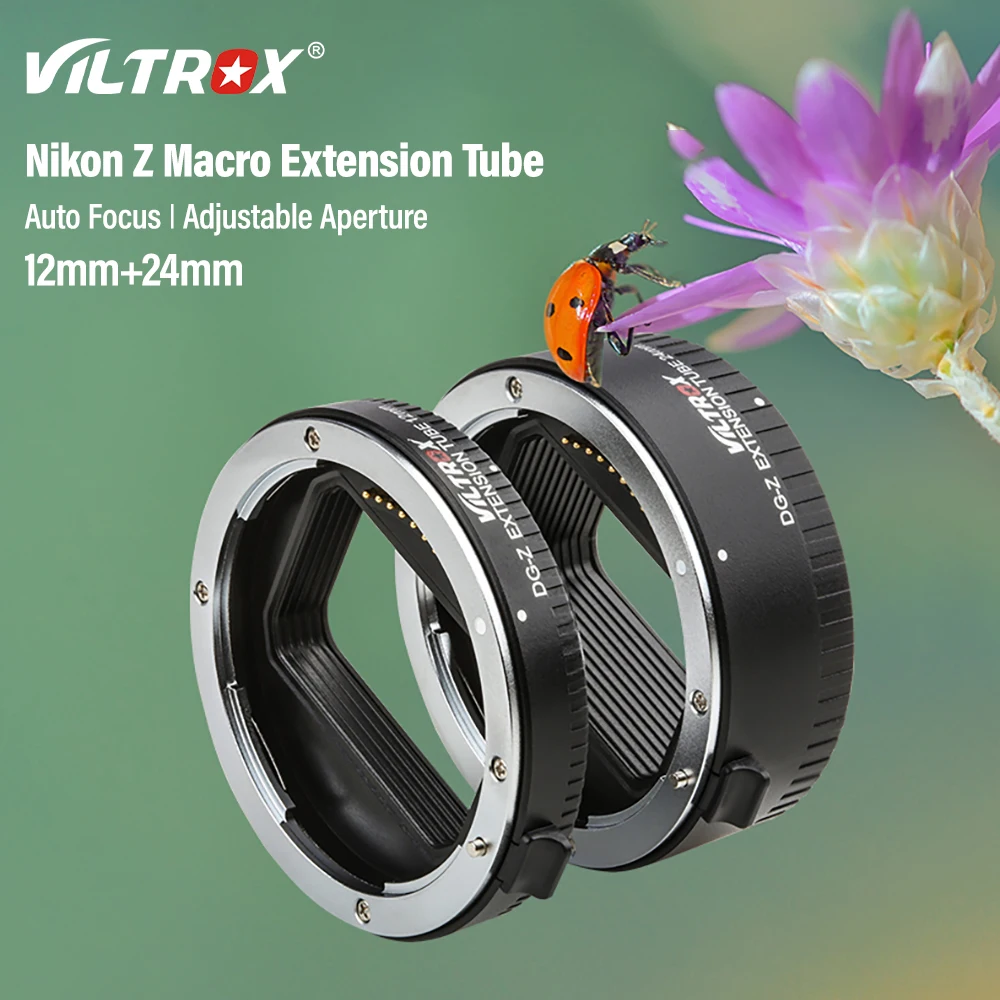 Viltrox Dgz Nikon Z Auto Focus Af Macro Extension Tube Lens Adapter