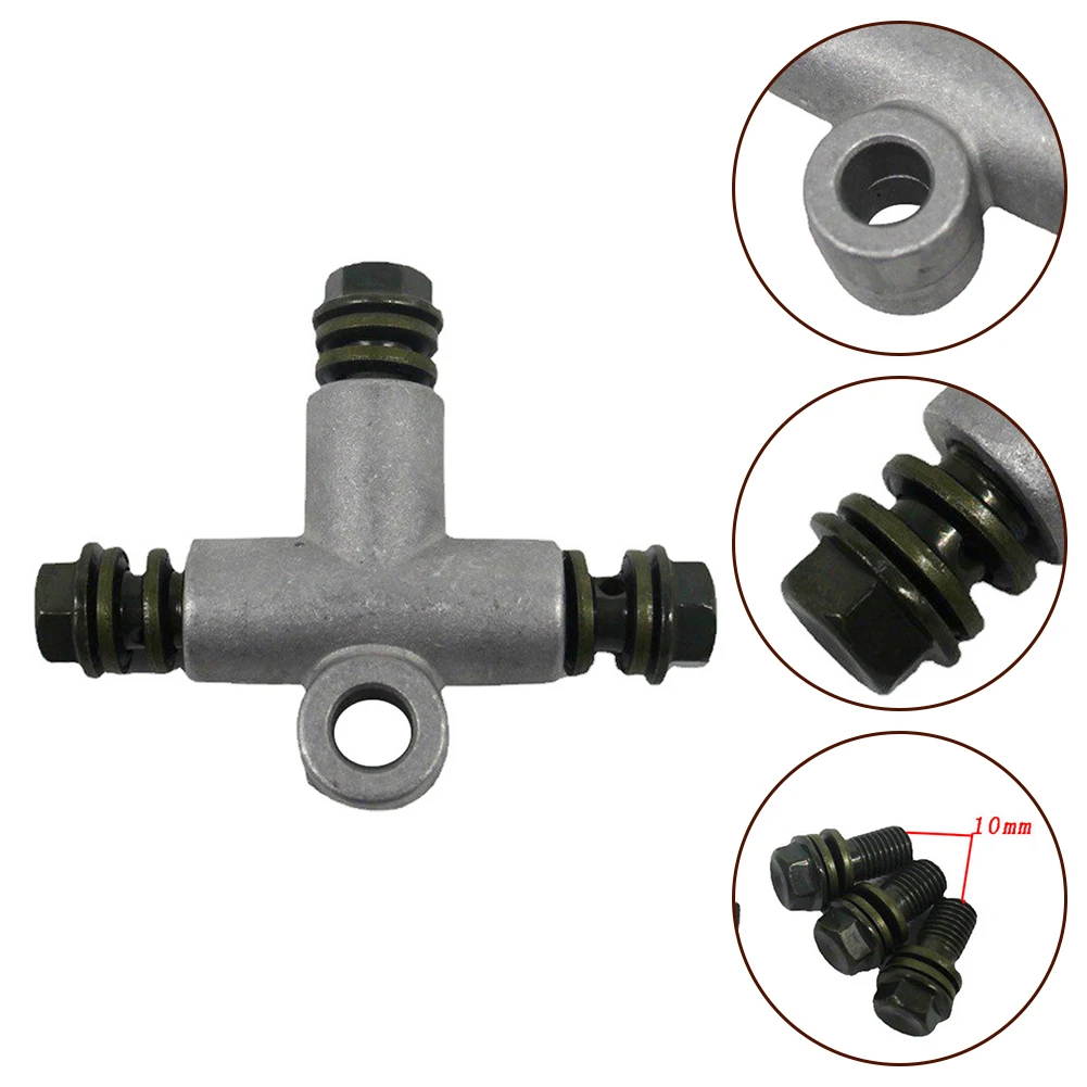 

Hydraulic Brake Hose T-Connector 3 Way Adapter For Motorcycle ATV Karting Parts 2024 Hot Sale Brand New And High Quality