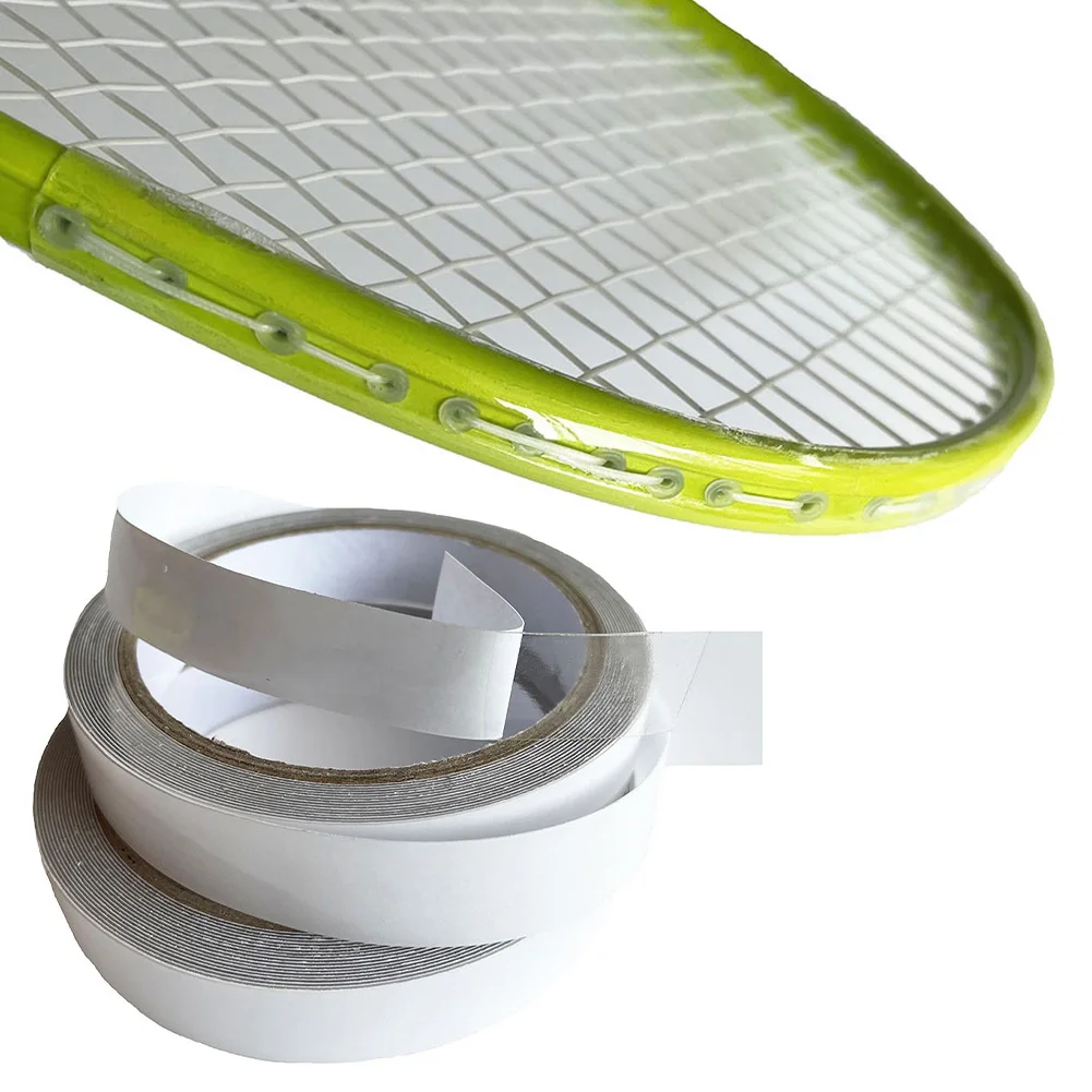 Tennis accessories 500cm Clear Transparent Tennis Racket Decal Paddle Head Protection Tape Easy To Apply And Remove Wet TPU Tennis Accessories