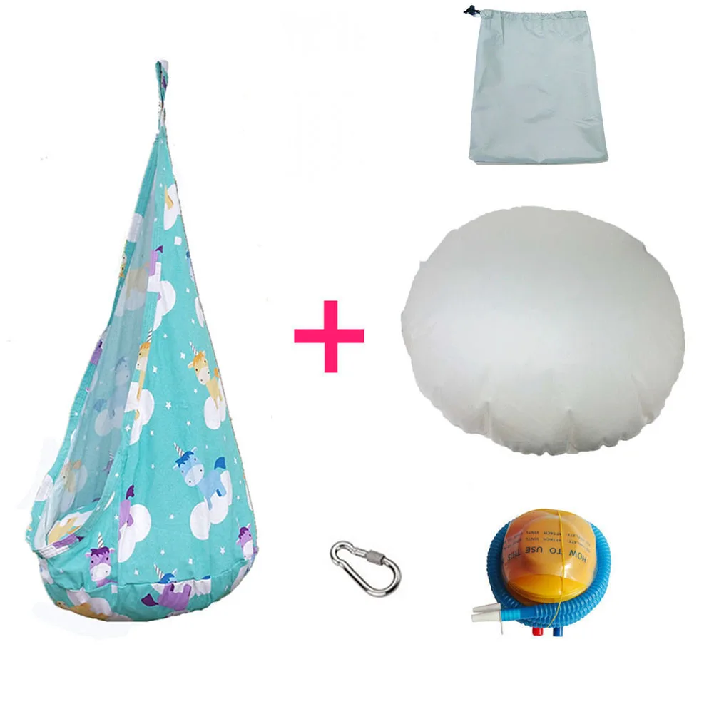 Creative Children Hammock Garden Furniture Swing Chair Indoor Outdoor Hanging Seat Child Swing Seat Patio Portable 