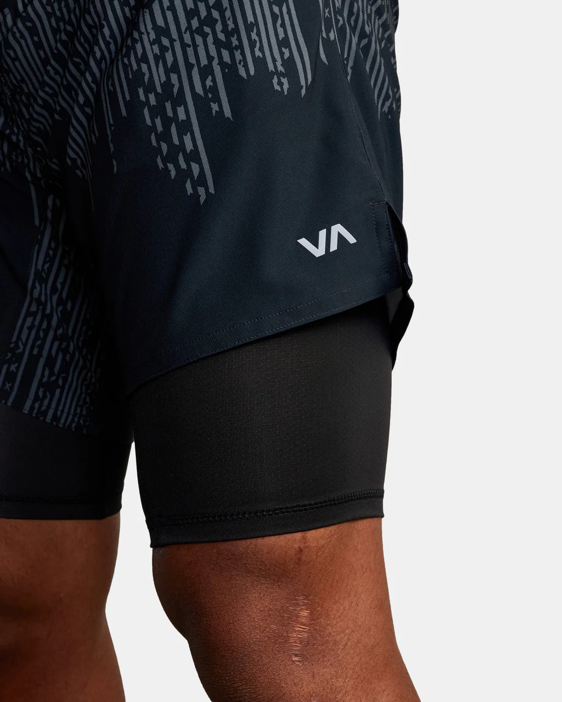 2024 New Camouflage Fashion Breathable Training Fitness Men's Shorts 2 IN1 Double Gym Male Bodybuilding Sports Elasticity Shorts 6
