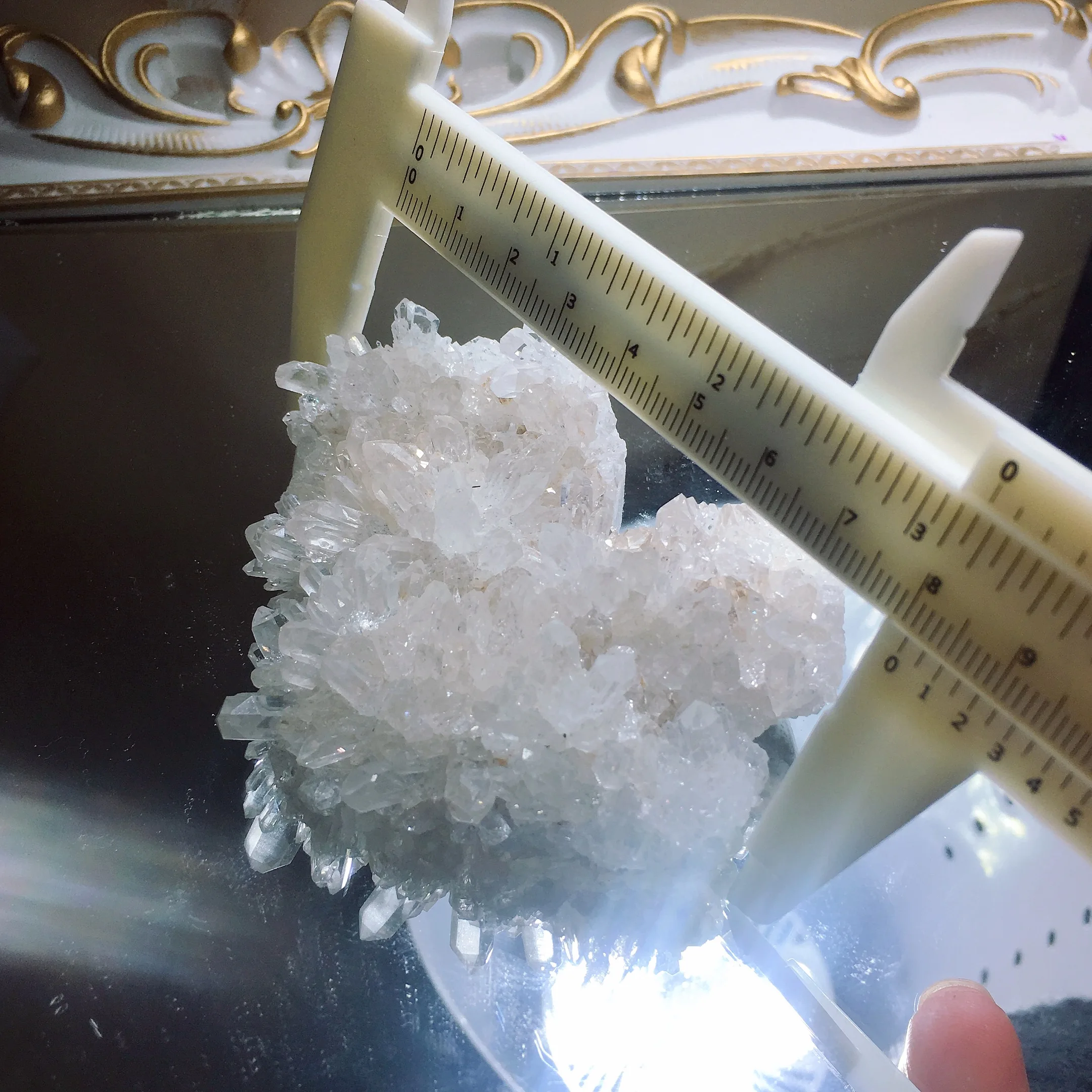 Clear Quartz Cluster Heart 2522