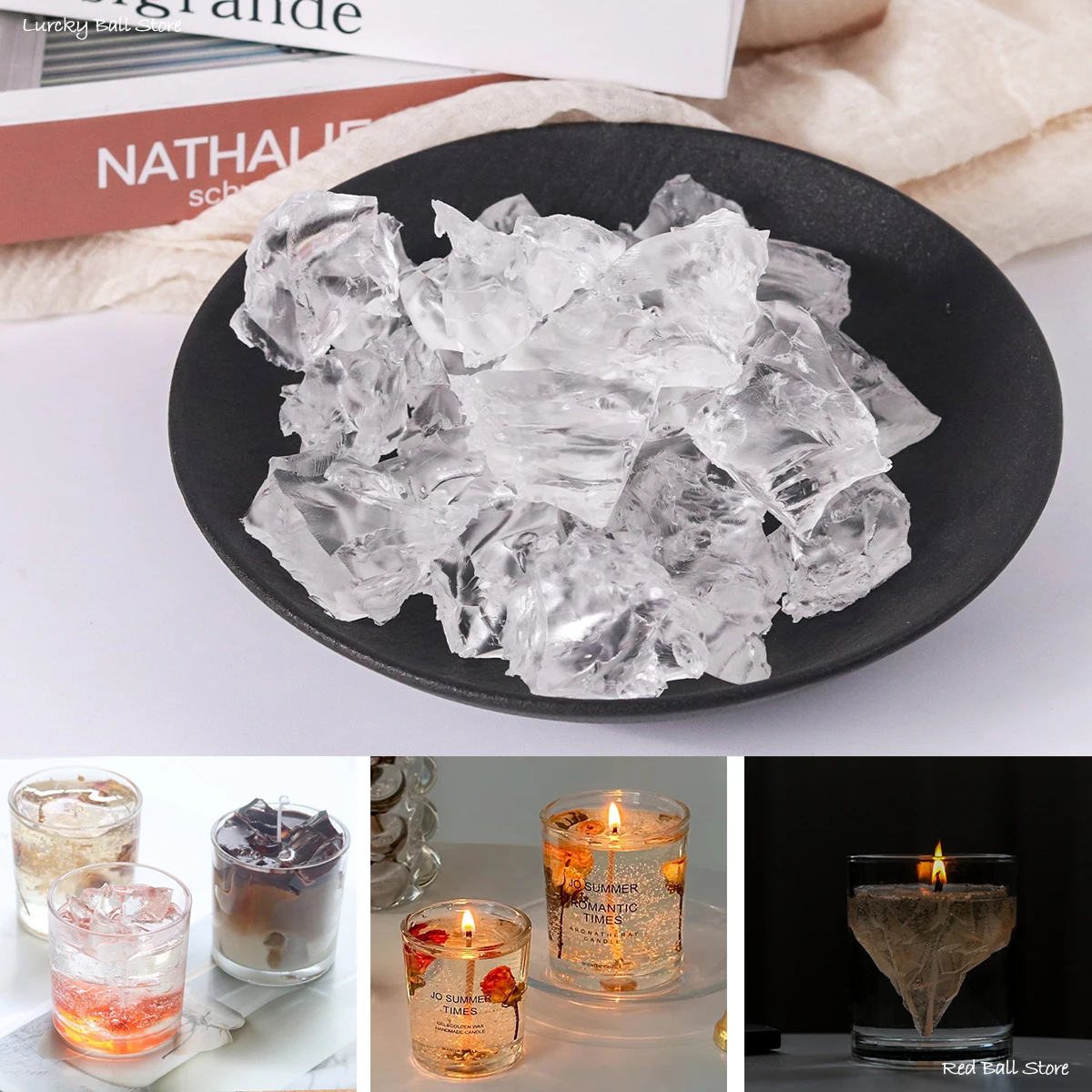 Jelly Wax for Candles – Art Options