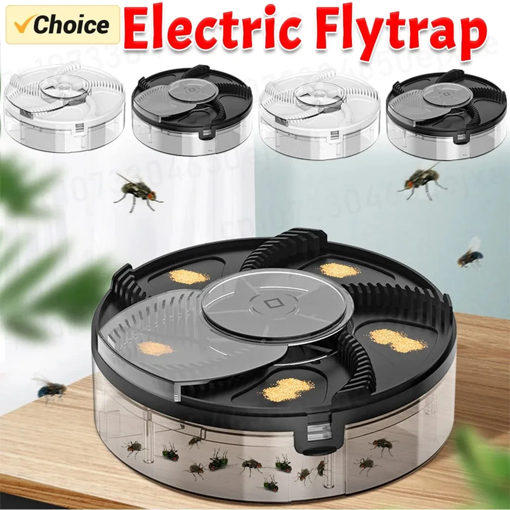 Fly Trap Pest Control Catcher ครัวเรือนบ้านห้องครัวอัตโนมัติ Pest Catcher ที่ถอดออกได้แมลง Pest Catcher 1