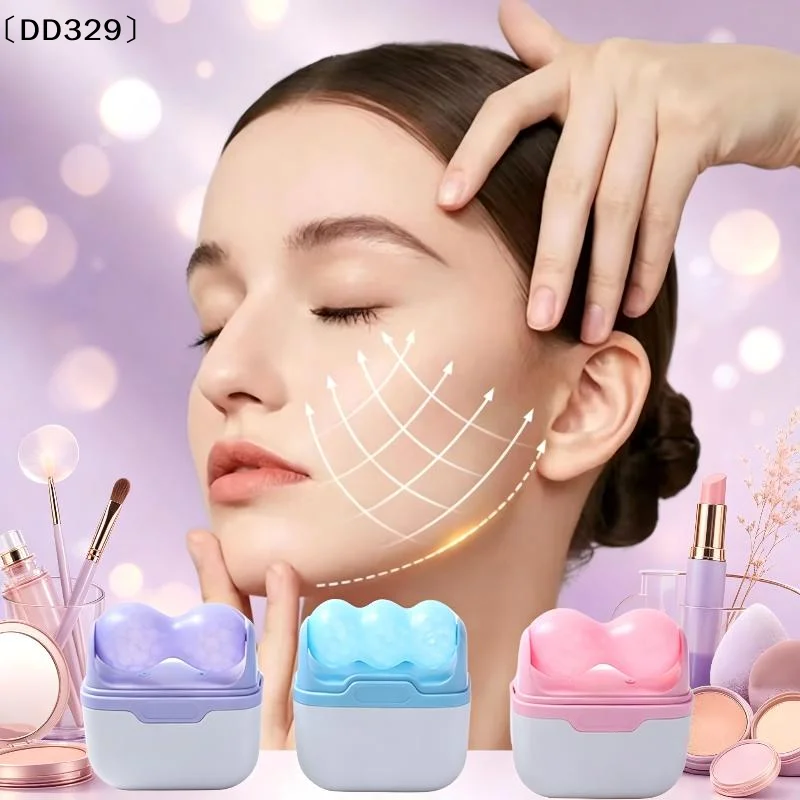Dual Ice Roller for Facial and Eye Therapy – Puffiness, Migraine, and Minor Injury Relief