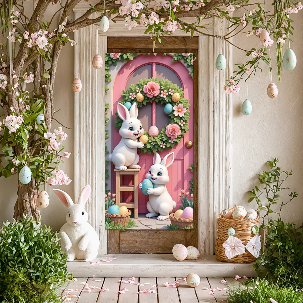 Easter Bunny Door Decor 2