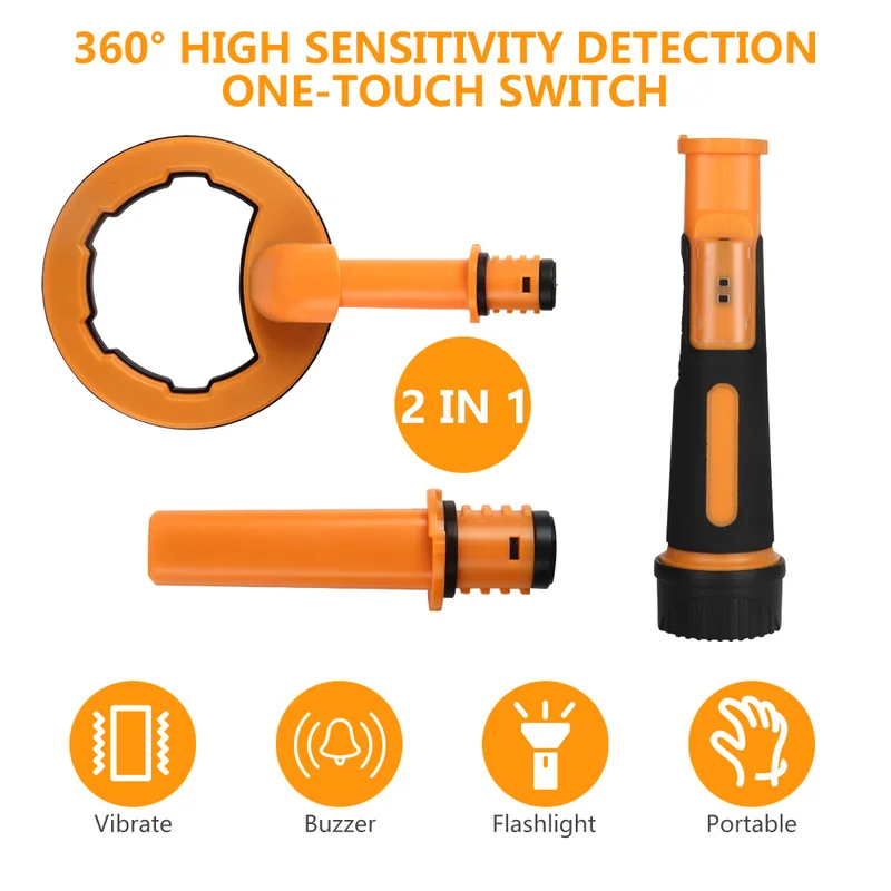 Summer Professional Pulse Dive Underwater Detector Metal Search 2 System In 1 Treasure Seeker Machine 60m Targeting Pinpointer