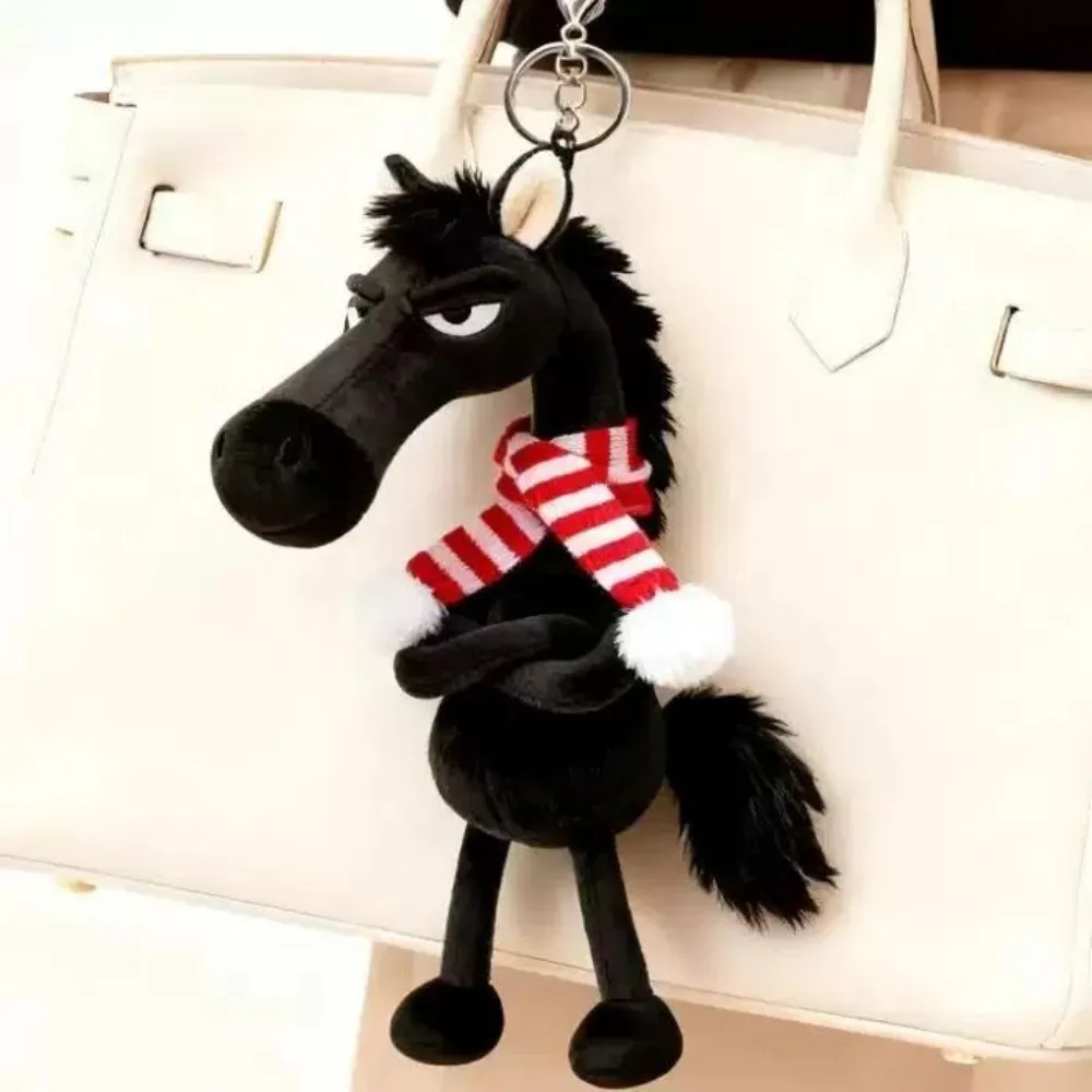 Quirky Horse Cartoon Pony Keychain for Year of the Horse Celebration