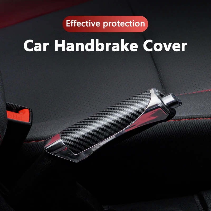 Carbon Fiber Handbrake Grip Protection Cover