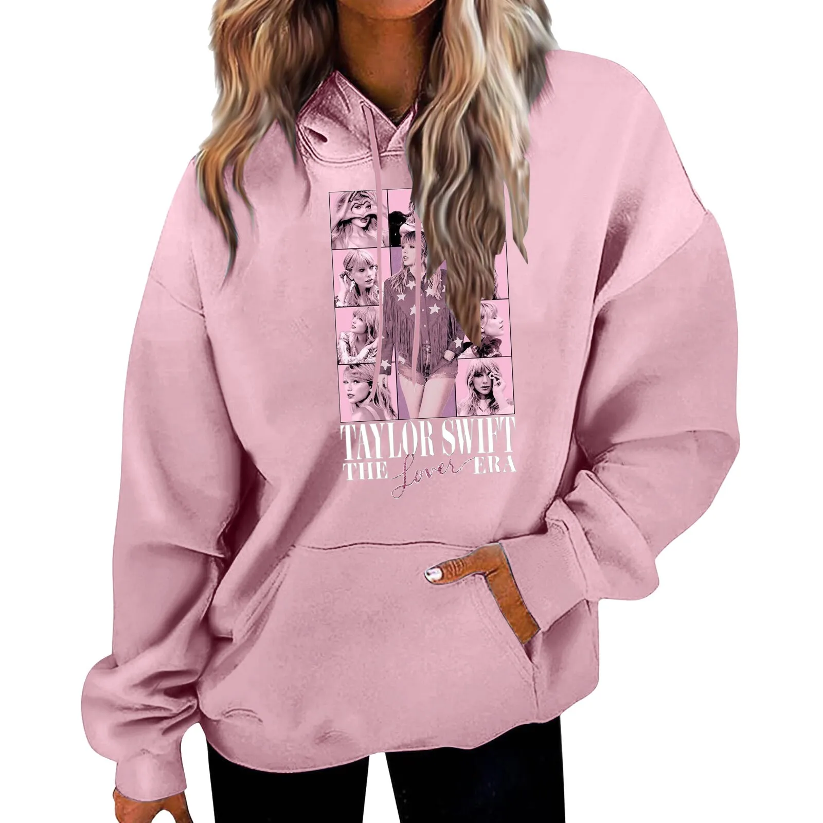 

Hoodies Sweater Taylor Women Print Long Sleeve Leisure 1989 Tour Concert Surrounding Hoodie Women Swift Sweatshirt Sweater