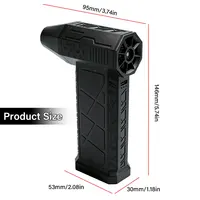 New X3 130000RPM Turbo Fan Brushless Powerful Air Blower Wind Speed 52m/s Air Duster Vacuum Cleaner for Car/Keyboard/PC/Home