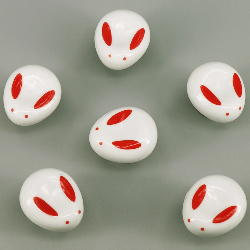 Rabbit Shape Furniture Handle Door Knobs For Children' Room Kitchen