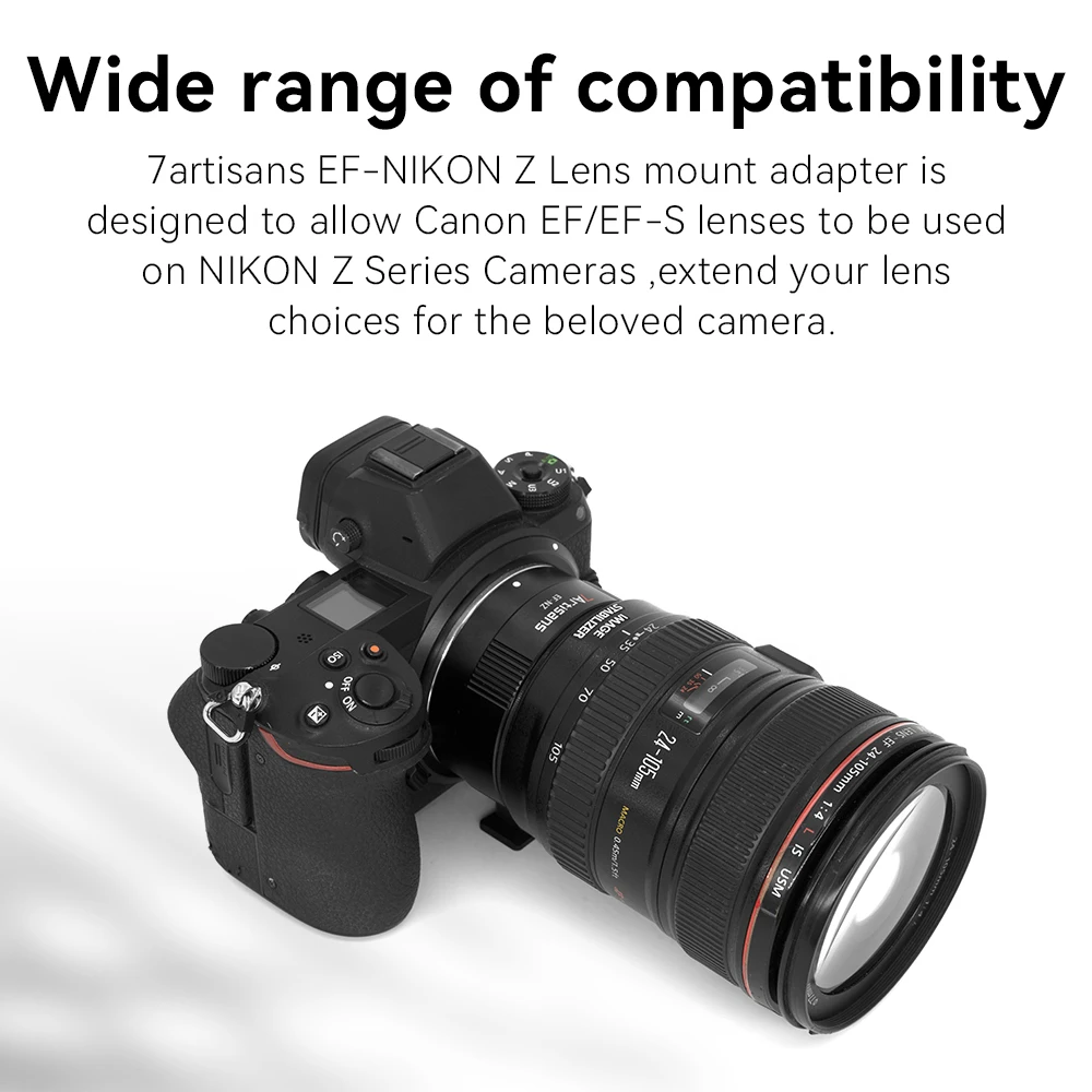 7artisans EF-NZ Auto Focus Lens Mount Adapter For Canon EOS