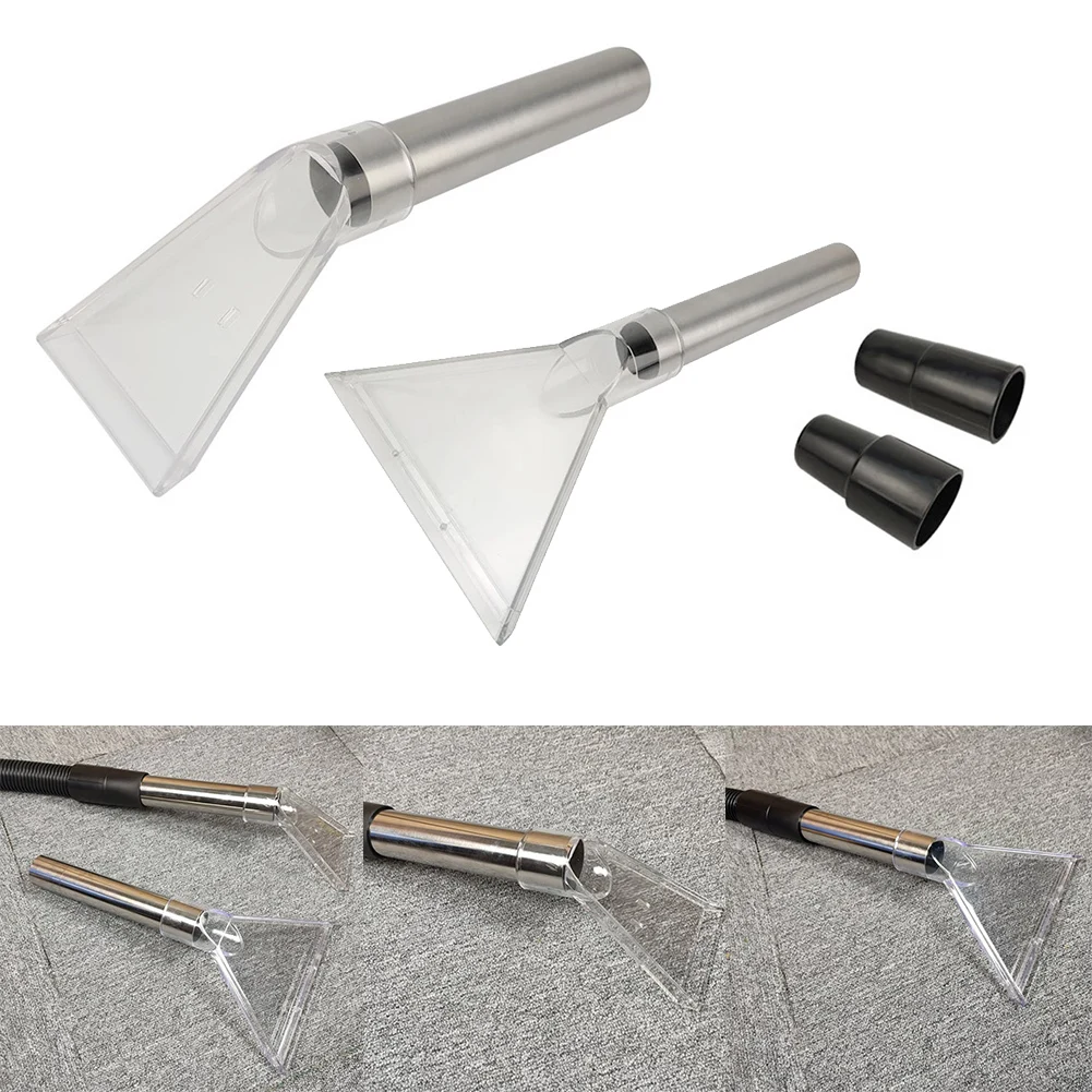 

4pcs Vacuum Cleaner Brush Head Steel Tube Adapters Standard Steel 1.5inch Vacuum Tubing Vacuum Cleaner Accessories