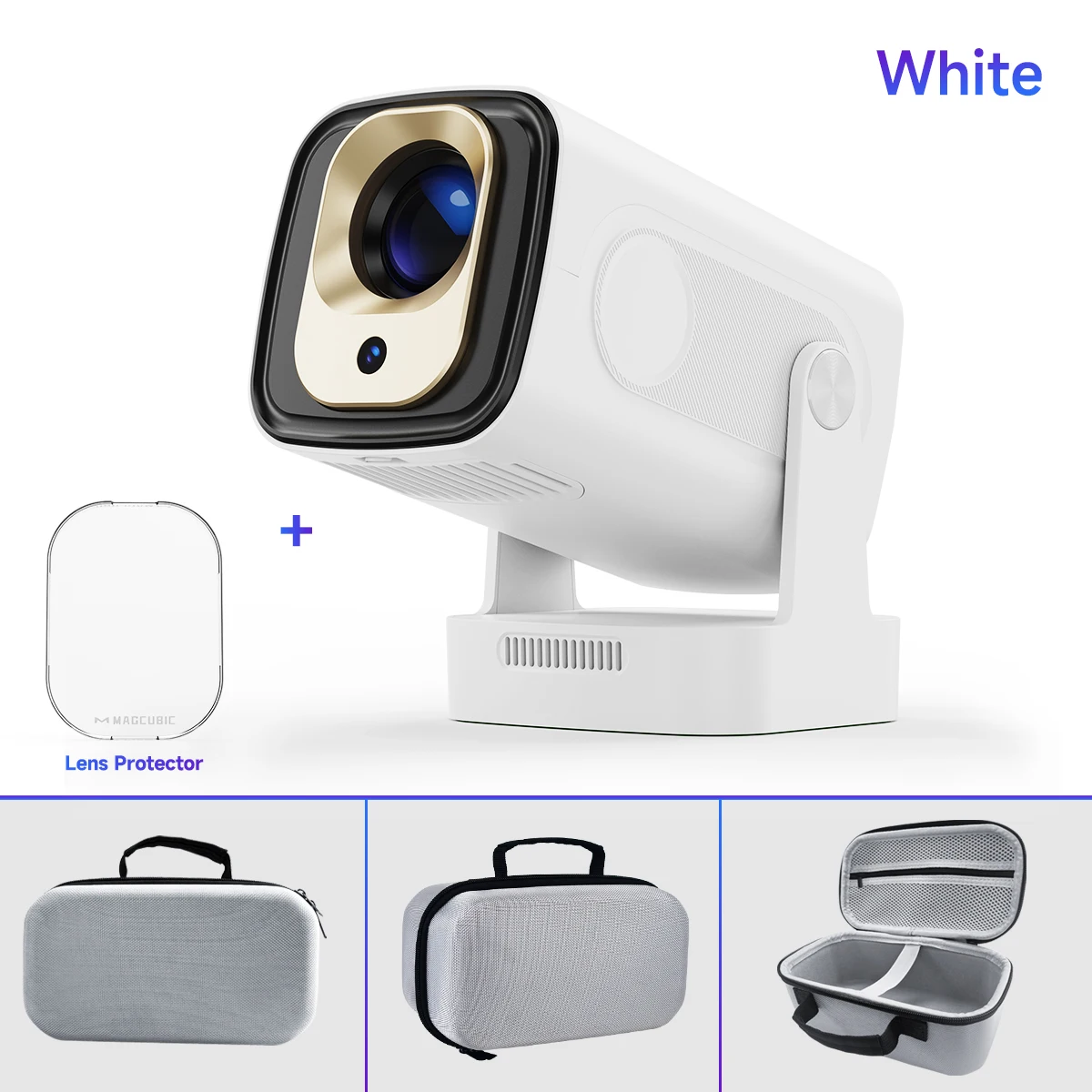 【新品・未使用】Magcubic HY310 ミニプロジェクター 4Kサポート Magcubic HY310 Mini Portable Projector - Air Mouse & Voice