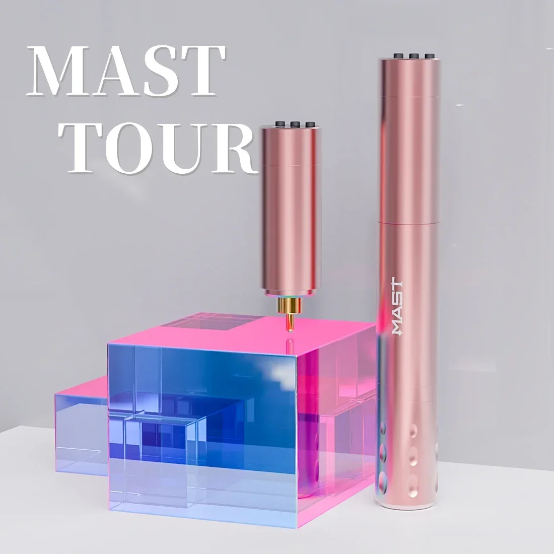 45ツートゥーワイヤレス回転タトゥーマシンペン、デュアル