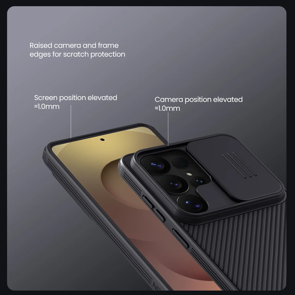 Advanced Hard Case with Lens Protection - NILLKIN CamShield Pro Cover