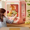 Automatic Claw Machine Doll Machine Children Operated Play Game Music Mini Claw Catch Toy Small Clip Doll Machine for Kids Gift 3
