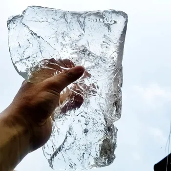 Transparent Crystal Candle Wax 1