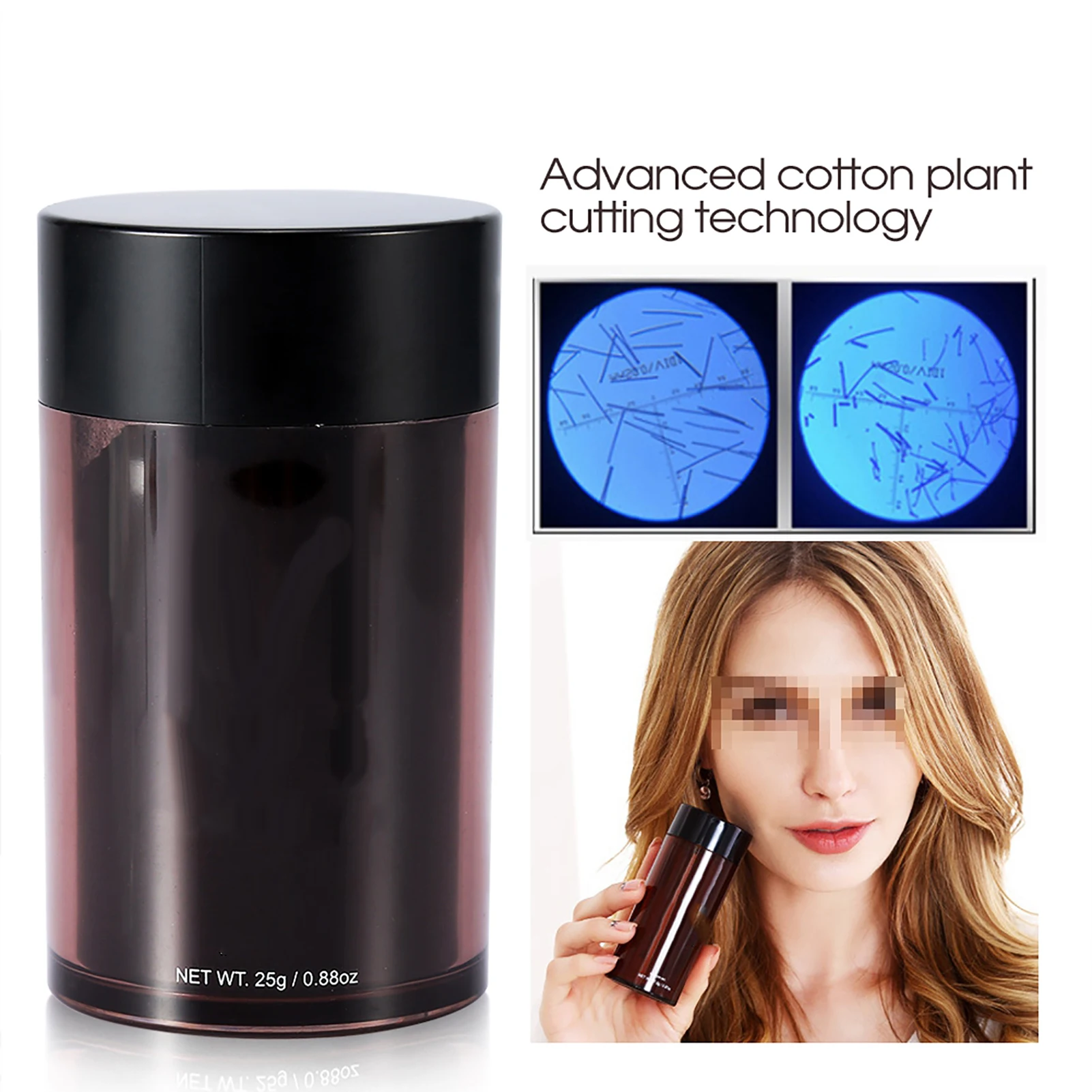 25g 9 Types Women Men Baldness Concealer Thickening Hair Building Fibers Hair Powder Optic Equipment Product Anti Loss