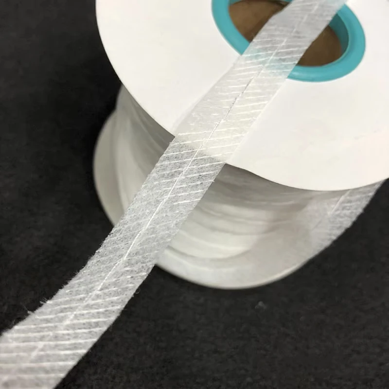Interfacing Fabric 10Meters Single-sided Non-woven Hot Melt Glue Interlining Material DIY Handmade Craft Sewing Lining For Clothing Supplies