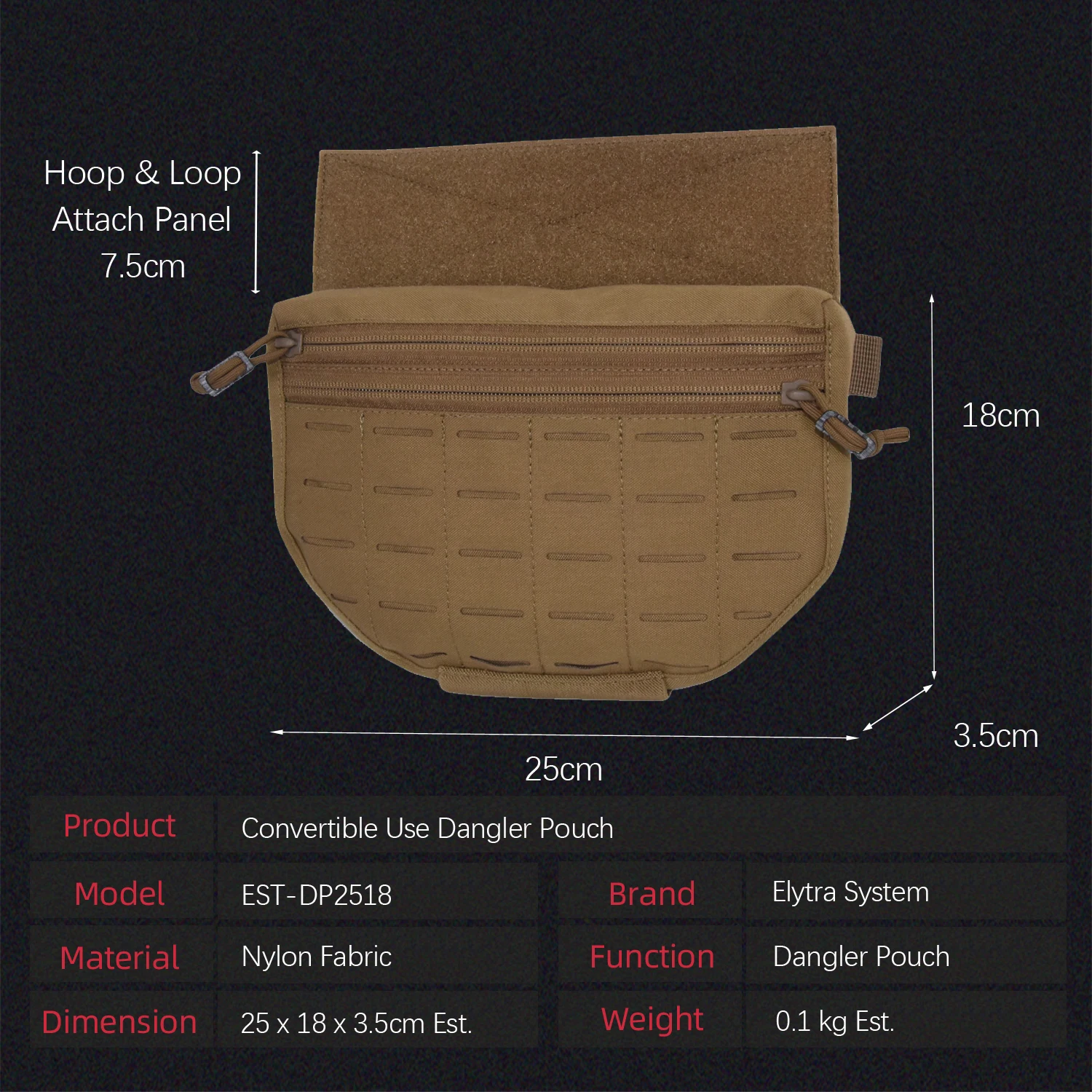 Double Layer Outdoor EDC Pack Men Tactical Molle Waist Pouch Nylon Vest Hang Pouch Fanny Pack Camping Hunting Accessories Bags 3