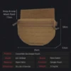 Double Layer Outdoor EDC Pack Men Tactical Molle Waist Pouch Nylon Vest Hang Pouch Fanny Pack Camping Hunting Accessories Bags 3
