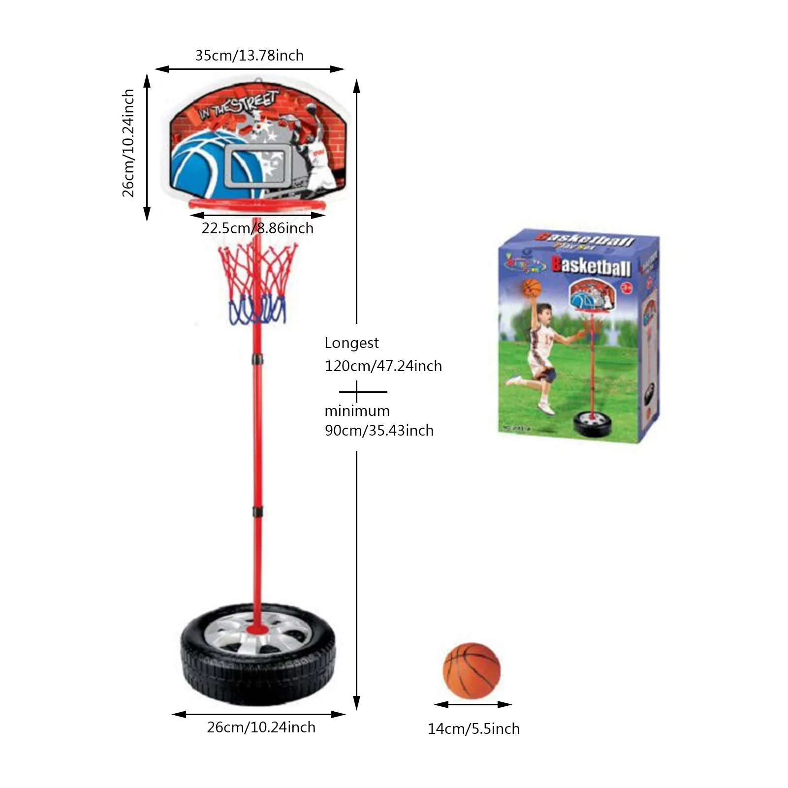 Adjustable Height Kids Basketball Hoop Kids Basketball Hoop With Electronic Scoreboard For Outdoors & Indoors Gifts For