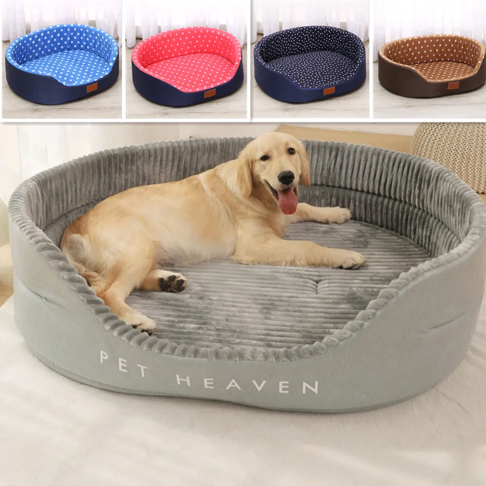 Dog Bed Padded Cushion For Small Big Dogs Sleeping Beds Pet Houses For