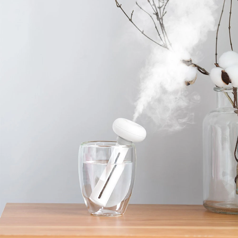 Mini Spray Humidifier Adjustable Length Portable Humidifier USB Rechargeable Mini Diffuser for Home Office Travel