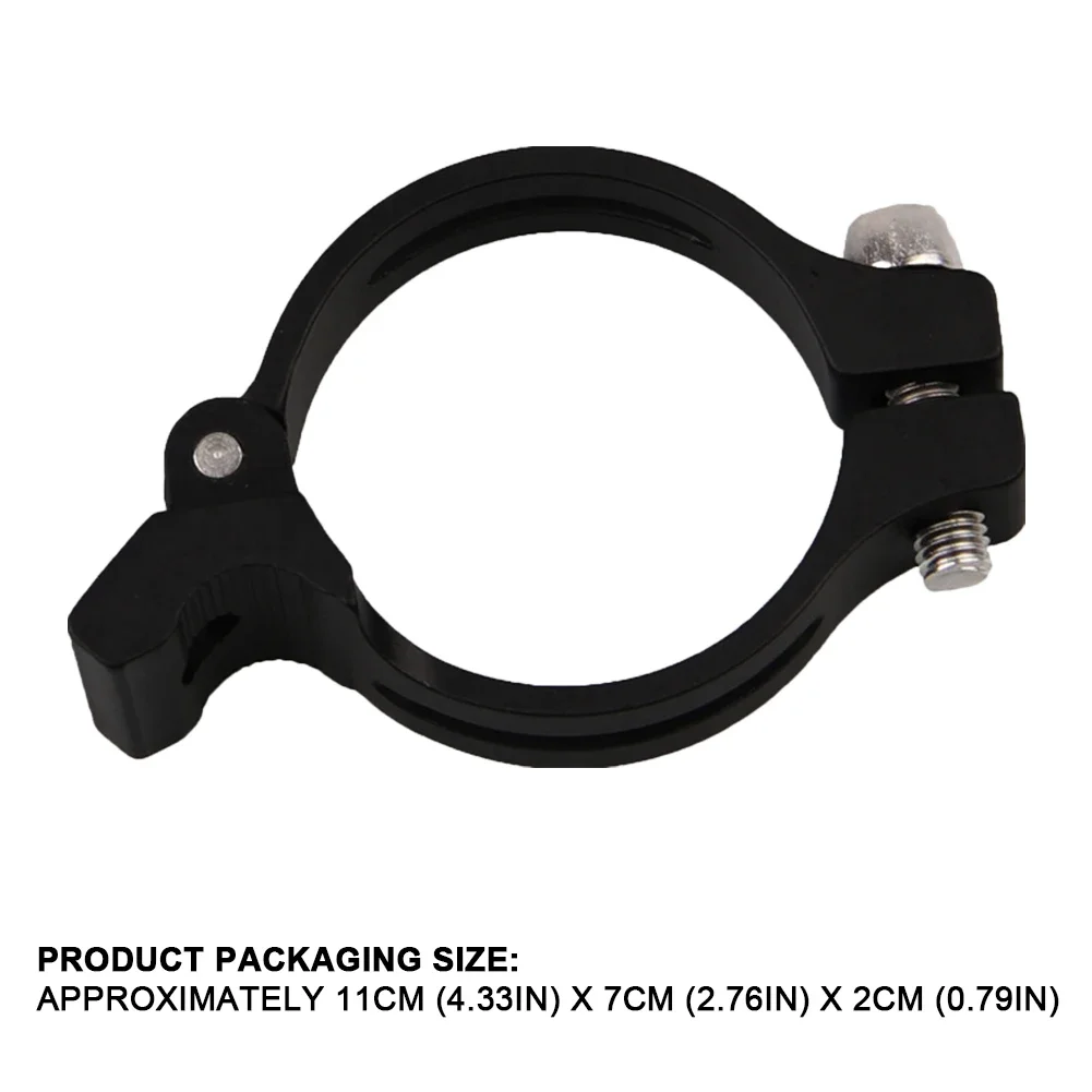 Bike Front Derailleur Braze-On Convertor 34.9mm Clamp Adapter Bike Accessories
