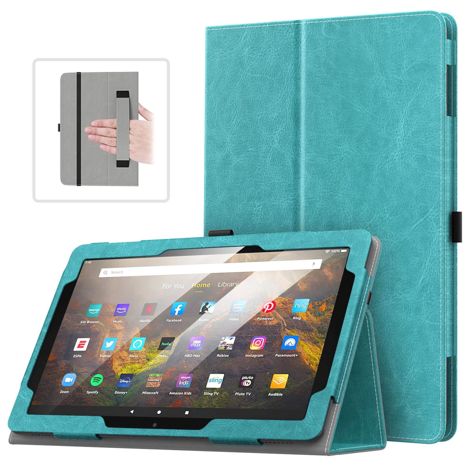 Case For All-new Kindle Fire Hd 10 And Fire Hd 10 Plus Tablet（11th  Generation,2021 Release),full Body Rugged Hands-free Viewing - Tablets &  E-books Case - AliExpress